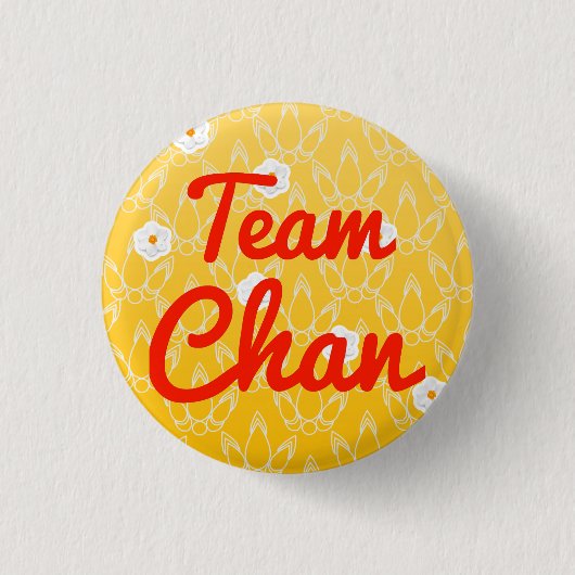 Badge Rond 2,50 Cm Équipe Chan (Devant)