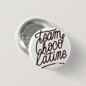 Badge Rond 2,50 Cm Équipe Chocolatine (Devant & derrière)