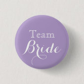 Badge Rond 2,50 Cm Équipe de Mariage blanc Lavender (Devant)