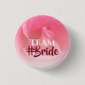 Badge Rond 2,50 Cm Équipe de Rose rose (Devant)