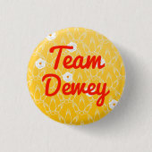 Badge Rond 2,50 Cm Équipe Dewey (Devant)