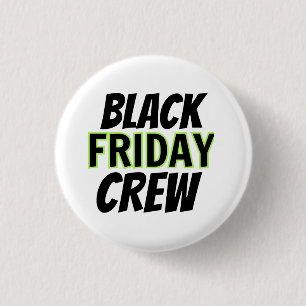 Badge Rond 2,50 Cm Équipe du vendredi noir