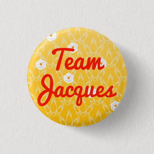Badge Rond 2,50 Cm Équipe Jacques (Devant)