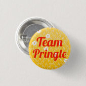 Badge Rond 2,50 Cm Équipe Pringle (Devant & derrière)