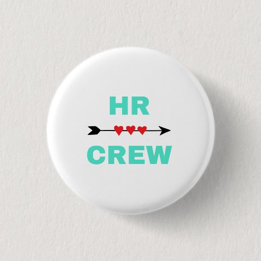 Badge Rond 2,50 Cm Équipe RH 2 (Devant)