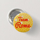 Badge Rond 2,50 Cm Équipe Rome (Devant & derrière)