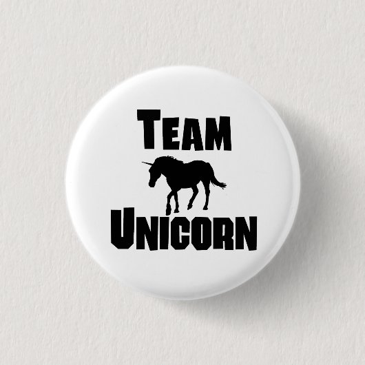 Badge Rond 2,50 Cm Équipe Unicorn (Devant)
