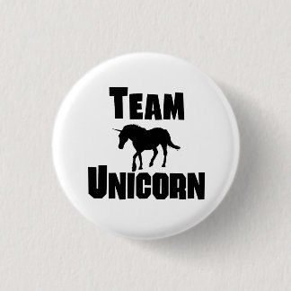 Badge Rond 2,50 Cm Équipe Unicorn