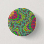Badge Rond 2,50 Cm Équipement Rainbow vert (Devant)