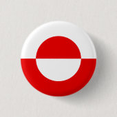 Badge Rond 2,50 Cm Erfalasorput Greenland Flag (Devant)