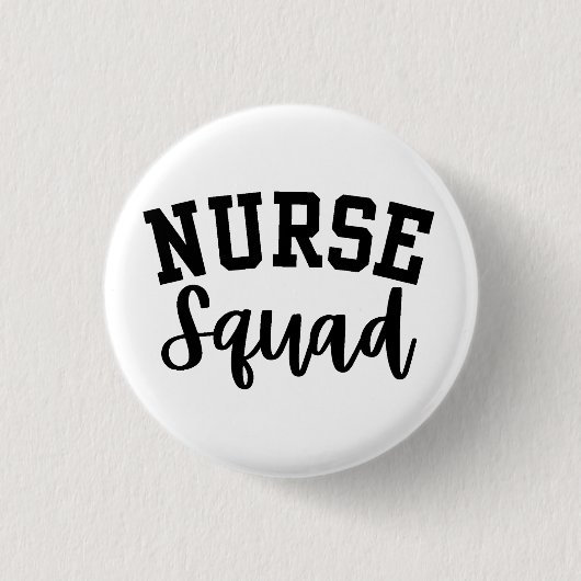 Badge Rond 2,50 Cm Escadron des infirmières (Devant)