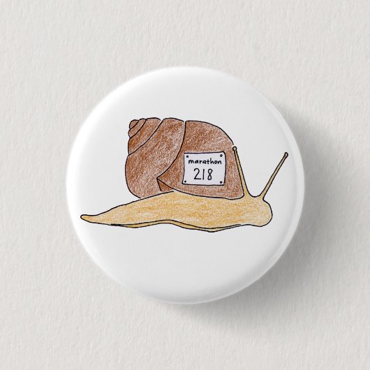 Badge Rond 2,50 Cm escargot (Devant)