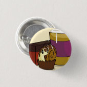 Badge Rond 2,50 Cm Escargot de truffe (Devant & derrière)