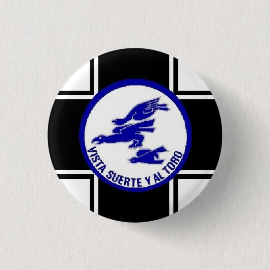 BADGE ROND 2,50 CM ESCUADRILLA AZUL (Devant)