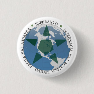 Badge Rond 2,50 Cm Espéranto