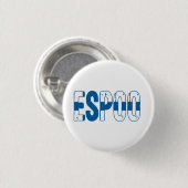 Badge Rond 2,50 Cm Espoo Finlande (Devant & derrière)