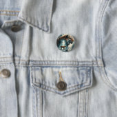 Badge Rond 2,50 Cm Esprit de la Jungle (En situation)