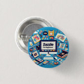 Badge Rond 2,50 Cm essai (Devant & derrière)