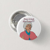 Badge Rond 2,50 Cm Est-ce que ça me semble important ? (Devant & derrière)