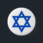 BADGE ROND 2,50 CM "ÉTOILE DE DAVID "<br><div class="desc">BOUTON DE " ÉTOILE DE DAVID"</div>