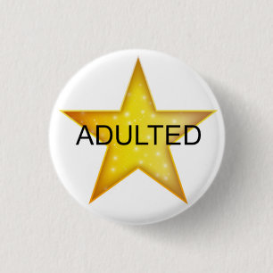 Badge Rond 2,50 Cm Étoile Dieu adulte - Adulte