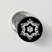 Badge Rond 2,50 Cm Étoile musicale (Devant & derrière)