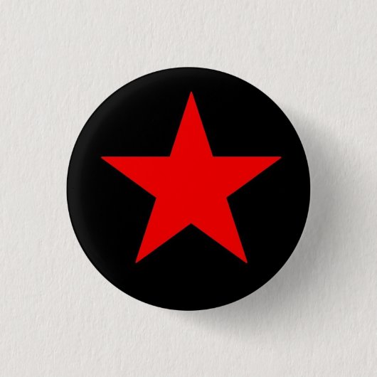 Badge Rond 2,50 Cm Étoile rouge (Devant)