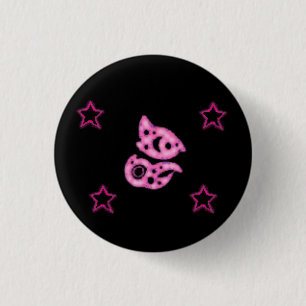 Badge Rond 2,50 Cm Étoiles AIR GODRUNE