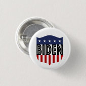 Badge Rond 2,50 Cm étoiles BIDEN et rayures (Devant & derrière)