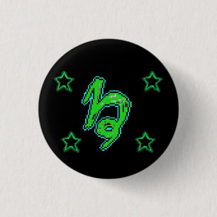 Badge Rond 2,50 Cm Étoiles CAPRICORN
