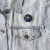 Badge Rond 2,50 Cm Être un poisson d'or (En situation)