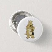 Badge Rond 2,50 Cm Étreinte d'ours (Devant & derrière)