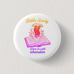 Badge Rond 2,50 Cm Étude biblique