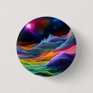 Badge Rond 2,50 Cm Évasion de l'espace Imaginaire