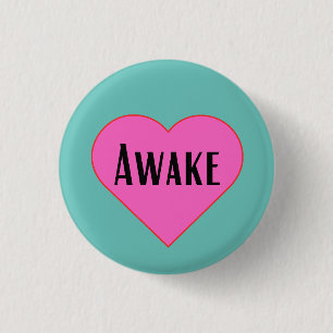 Badge Rond 2,50 Cm Éveil - bouton de rappel