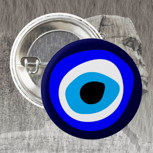Badge Rond 2,50 Cm Evil Eye Talisman & arabe Amulet /mode turque