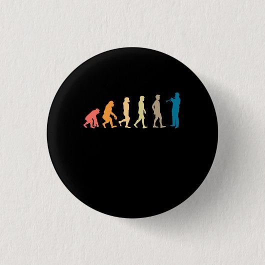 Badge Rond 2,50 Cm Évolution de la trompette (Devant)
