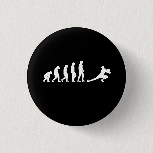 Badge Rond 2,50 Cm Évolution du volley-ball (Devant)