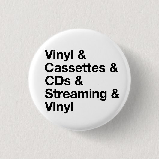 Badge Rond 2,50 Cm Evolution of Music Button (Devant)