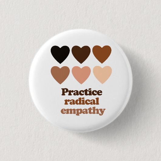 Badge Rond 2,50 Cm Exercice d'empathie radicale (Devant)