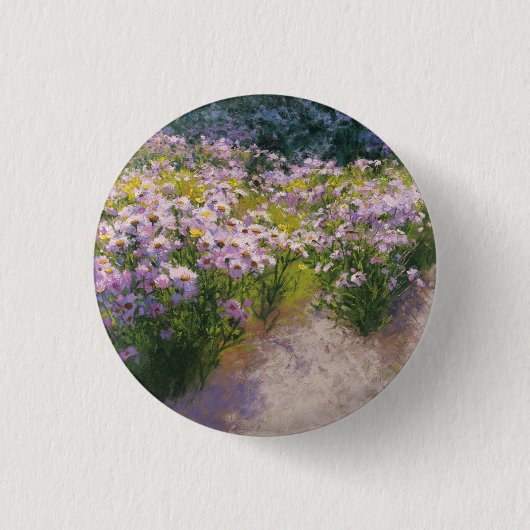 Badge Rond 2,50 Cm Exposition d'aster de Buckhorn (Devant)