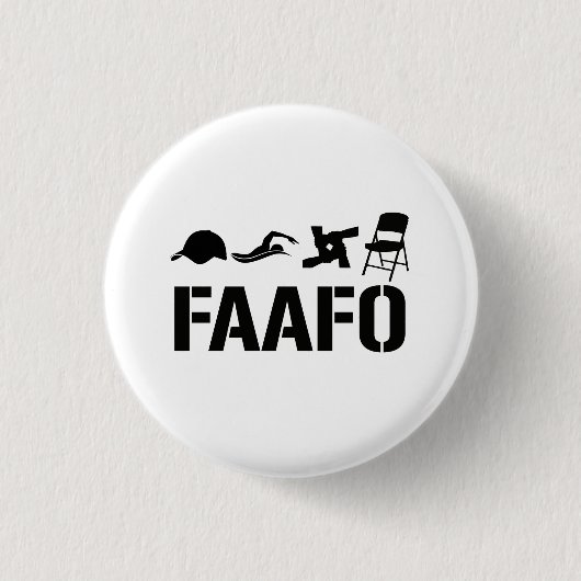 Badge Rond 2,50 Cm F@ck Et Découvrir (Devant)