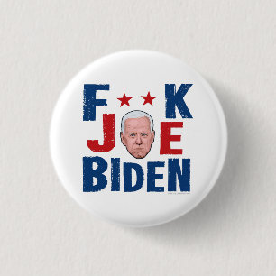 Badge Rond 2,50 Cm F**K JOE BIDEN Button