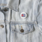 Badge Rond 2,50 Cm Fabriqué à Cuba (En situation)
