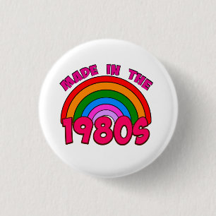 Badge Rond 2,50 Cm Fabriqué dans l'autocollant rond classique des ann