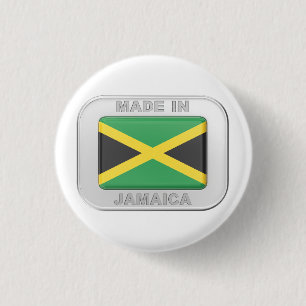 Badge Rond 2,50 Cm Fabriqué en Jamaïque