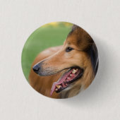 Badge Rond 2,50 Cm Face de collier rugueuse (Devant)