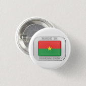 Badge Rond 2,50 Cm Fait au Burkina Faso (Devant & derrière)