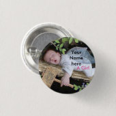 Badge Rond 2,50 Cm Faites vos propres goupilles (Devant & derrière)