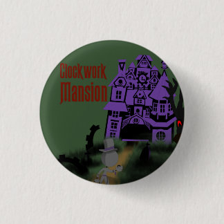 Badge Rond 2,50 Cm Falcn halloween 2020 Le manoir Clockwork Pin
